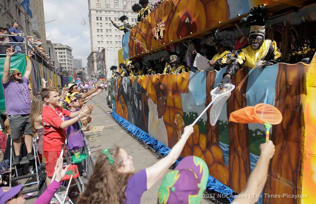 Zulu hits the parade route on Mardi Gras: See photos